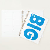 Go Grote Motivatie Quote Blauw Planner (Display)