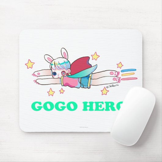 Go Hero Mousepad Muismat (Met muis)
