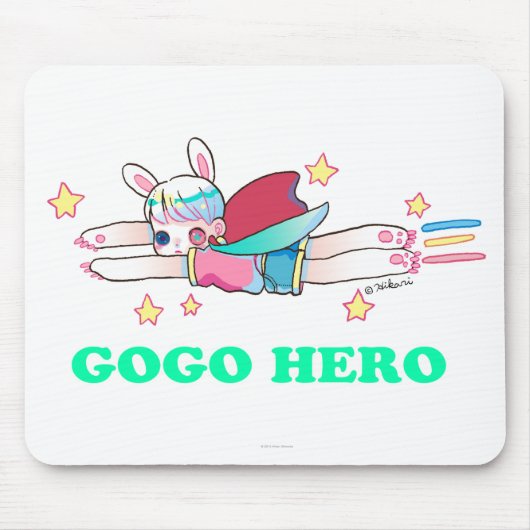 Go Hero Mousepad Muismat (Voorkant)