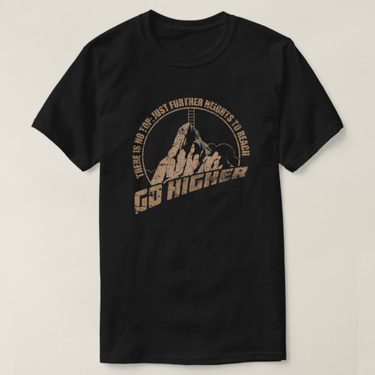 Go Higher T-shirt (Design voorkant)