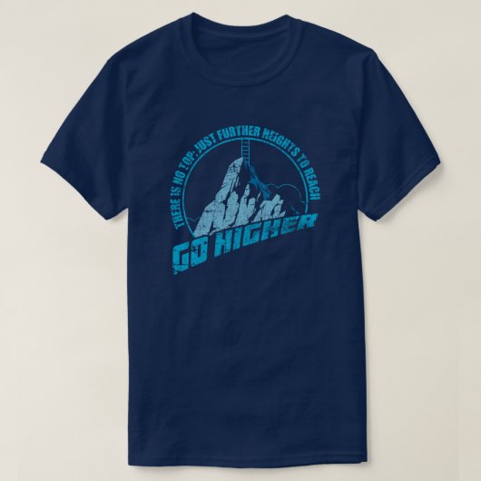 Go Higher T-shirt (Design voorkant)