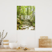 Go Hiking Poster (Keuken)
