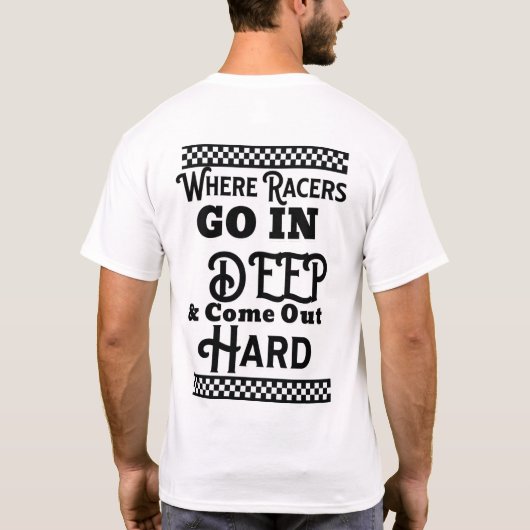 Go-In-White T-Shirt (Achterkant)