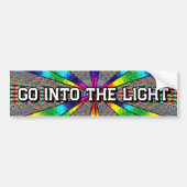Go Into The Light Bumpersticker (Voorkant)