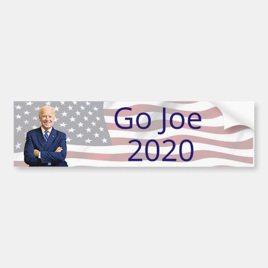 Go Joe, Joe Biden voor President 2020 Bumpersticker (Voorkant)