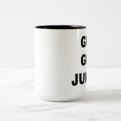 Go Juice Coffe Cup Tweekleurige Koffiemok (Center)