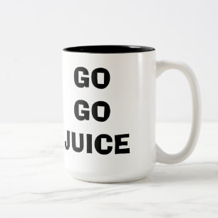 Go Juice Coffe Cup Tweekleurige Koffiemok