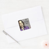 Go Kamala 2024 Amerikaanse presidentsverkiezingen Vierkante Sticker (Envelop)