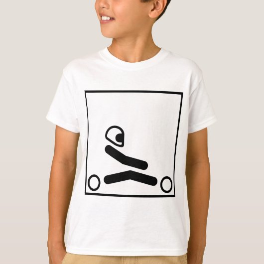 Go Kart-afbeelding T-shirt (Voorkant)