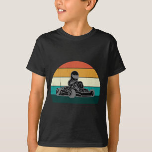 Go kart coureur_ cool vintage karting_motor coureu t-shirt