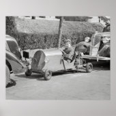 Go Kart Driver, 1937.  foto Poster (Voorkant)