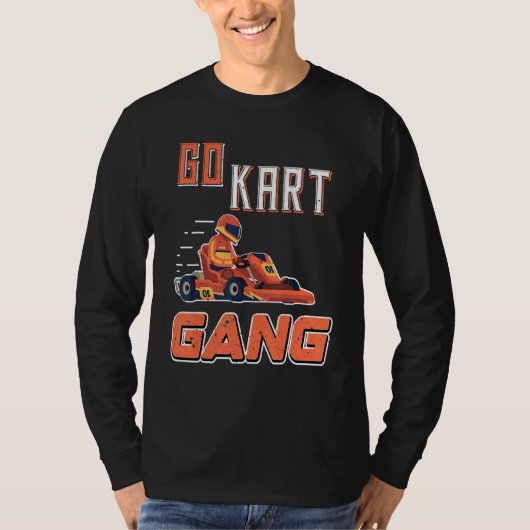 Go Kart Gang T-shirt (Voorkant)