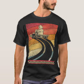 Go Kart Go Kart Retro  T-shirt (Voorkant)