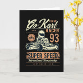 Go Kart Kaart (Gele Bloem)
