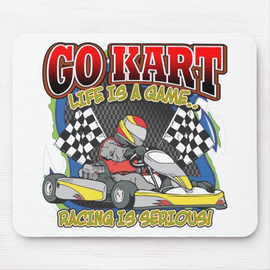 Go Kart Life Muismat (Voorkant)