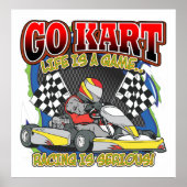 Go Kart Life Poster (Voorkant)