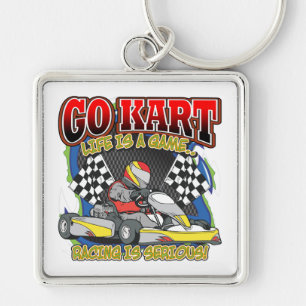 Go Kart Life Sleutelhanger