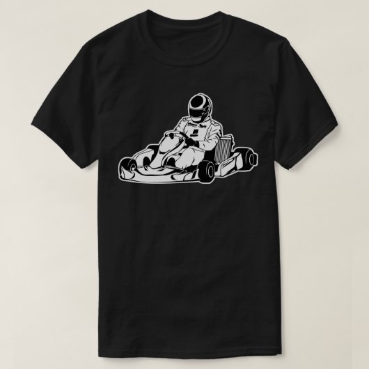 Go Kart Race Kart Kart Kart sport 6 T-shirt (Design voorkant)