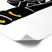 Go Kart racen Poster (Hoek)