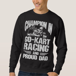 Go Kart Racende Papa Kampioen Trotse Vader Trui