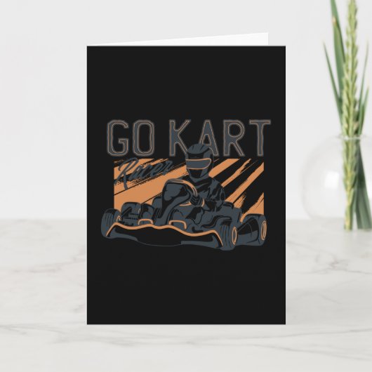 Go Kart Racer Kaart (Voorkant)