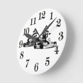 Go Kart Racers Ronde Klok (Hoek)