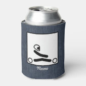 Go Kart Racing Figuur Blikjeskoeler (Blikje Voorkant)