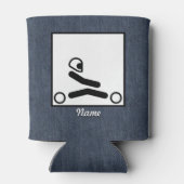 Go Kart Racing Figuur Blikjeskoeler (Achterkant)