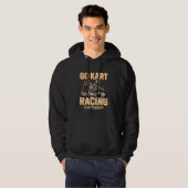 Go Kart Racing Is My Therapy Open Wheel Karting Ka Hoodie (Voorkant volledig)