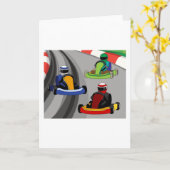 Go-Kart Racing Kart Race Kartor Kaart (Gele Bloem)