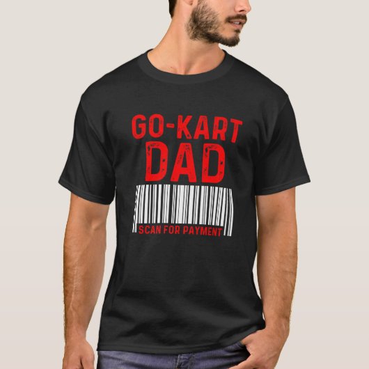 Go Kart Racing Karting Go-Cart Racer T-shirt (Voorkant)