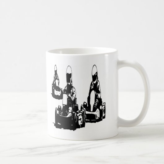 Go Kart Racing Koffiemok (Rechts)