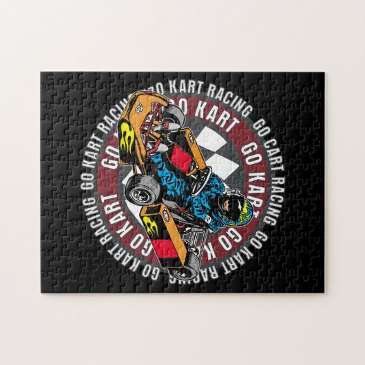 Go Kart Racing Legpuzzel (Horizontaal)