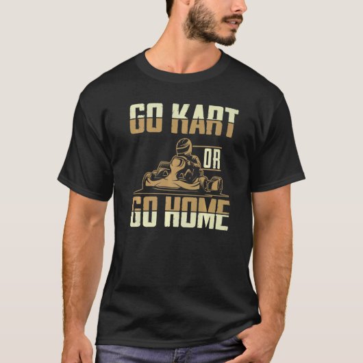 Go Kart Racing Men  Go Karts T-shirt (Voorkant)