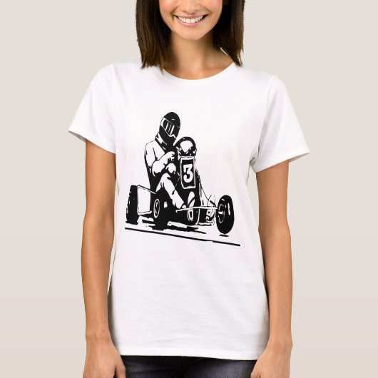 Go Kart Racing T-shirt (Voorkant)
