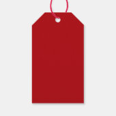 Go-Kart Verjaardag Bash Bedankt Cadeaulabel (Achterkant)