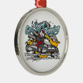 Go Kart Winners Metalen Ornament (Rechts)