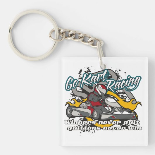 Go Kart Winners Sleutelhanger (voorkant)