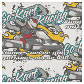 Go Kart Winners Stof (Close Up)