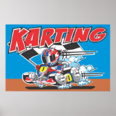 Go Karting Poster (Voorkant)