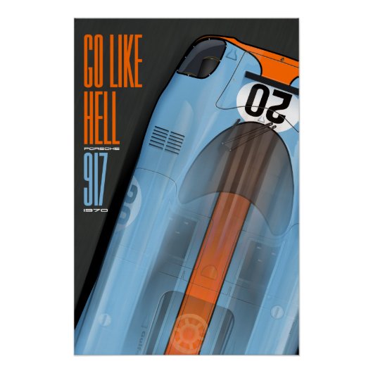 Go like Hell 917 #20 Perfect Poster (Voorkant)