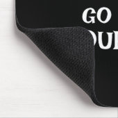 Go Luck Yourself St Patrick's Day Funny Iri-shirt  Muismat (Hoek)