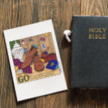 Go Make Disciples Birthday Card Kaart<br><div class="desc">Say thank you to the man who has worked hard and traveled far with this charming card featuring Matthew 28:19. Customize the message to say just what you want and personalize with any name.</div>