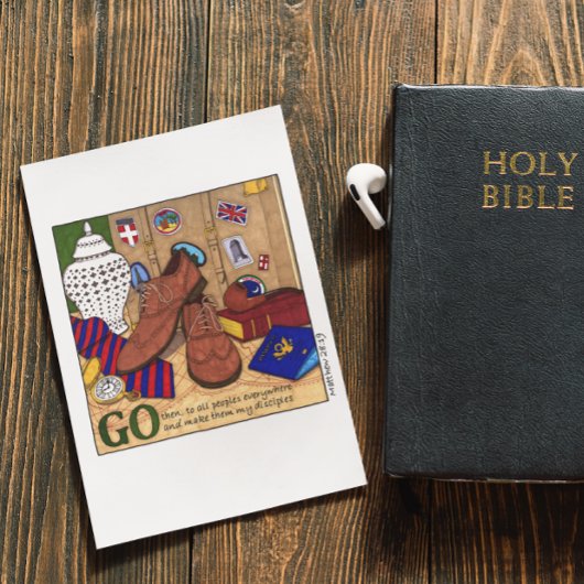 Go Make Disciples Birthday Card Kaart