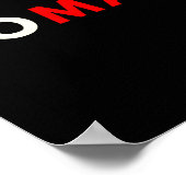 Go Max Shirt! Go Max Go Big! Or Go Home Go Max!  Poster (Hoek)