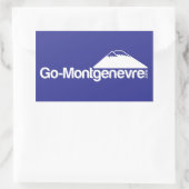 Go Montgenevre Sticker (Tas)