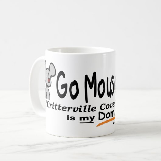 Go Mousey dotCOM-mok Koffiemok (Voorkant links)