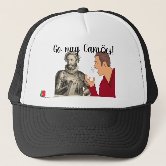 Go nag camões, Portugees gezegde Trucker Pet (Voorkant)
