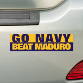 GO NAVY BUMPERSTICKER