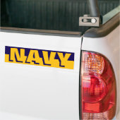 GO NAVY BUMPERSTICKER (Op Truck)